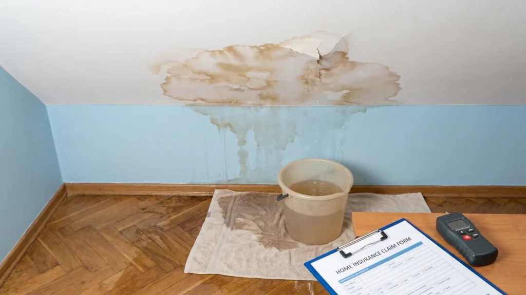 Dégât des eaux dans un appartement couvert par la garantie risques locatifs